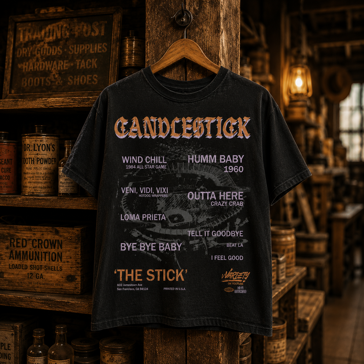 Candlestick Park - Underground Legacy T-Shirt