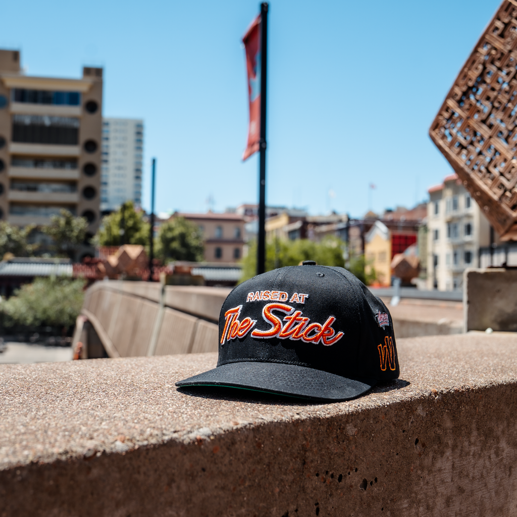 Raised At The Stick Specialties Snapback Hat
