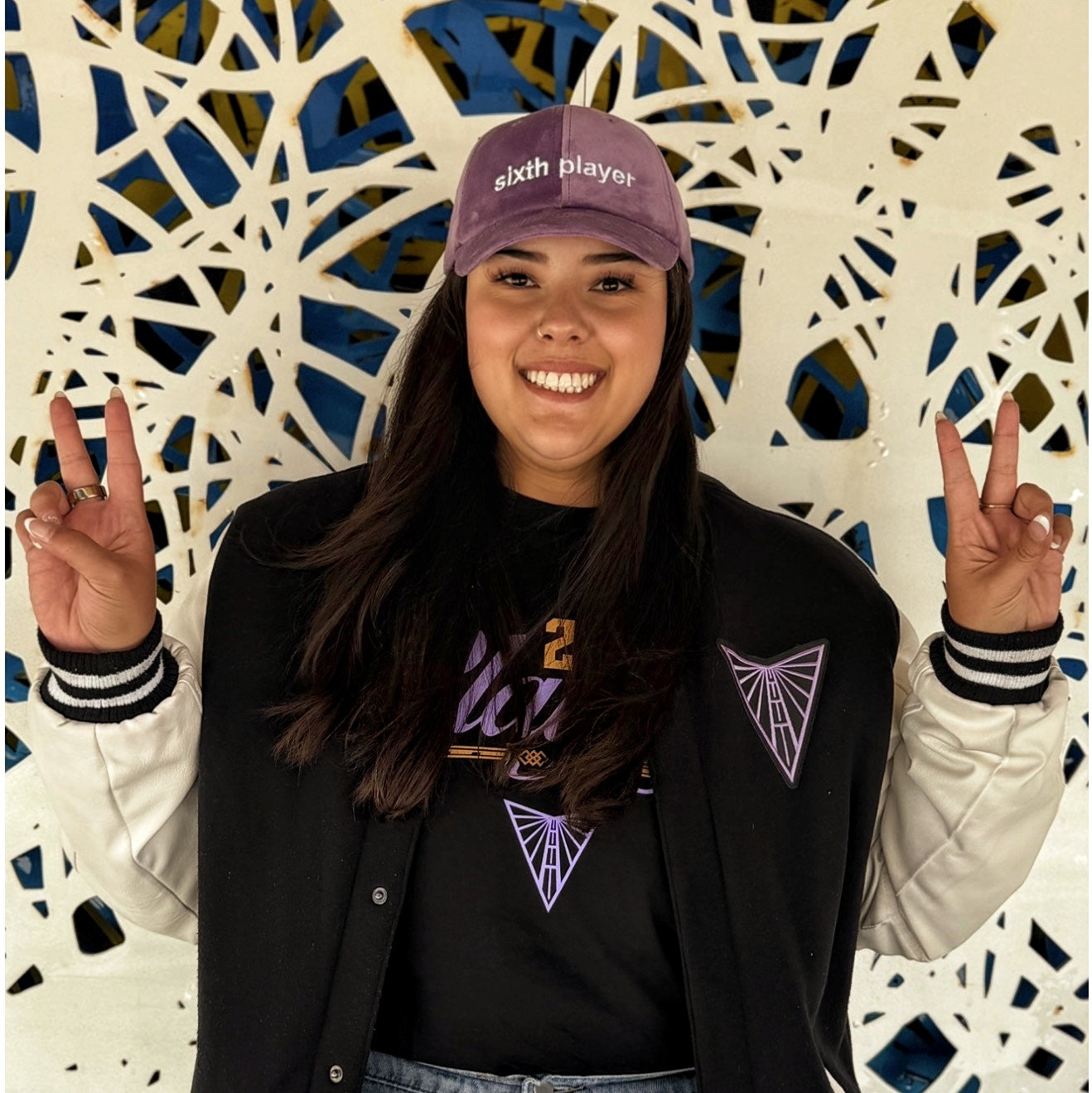 Sixth Player Ballhalla Velvet Dad Hat